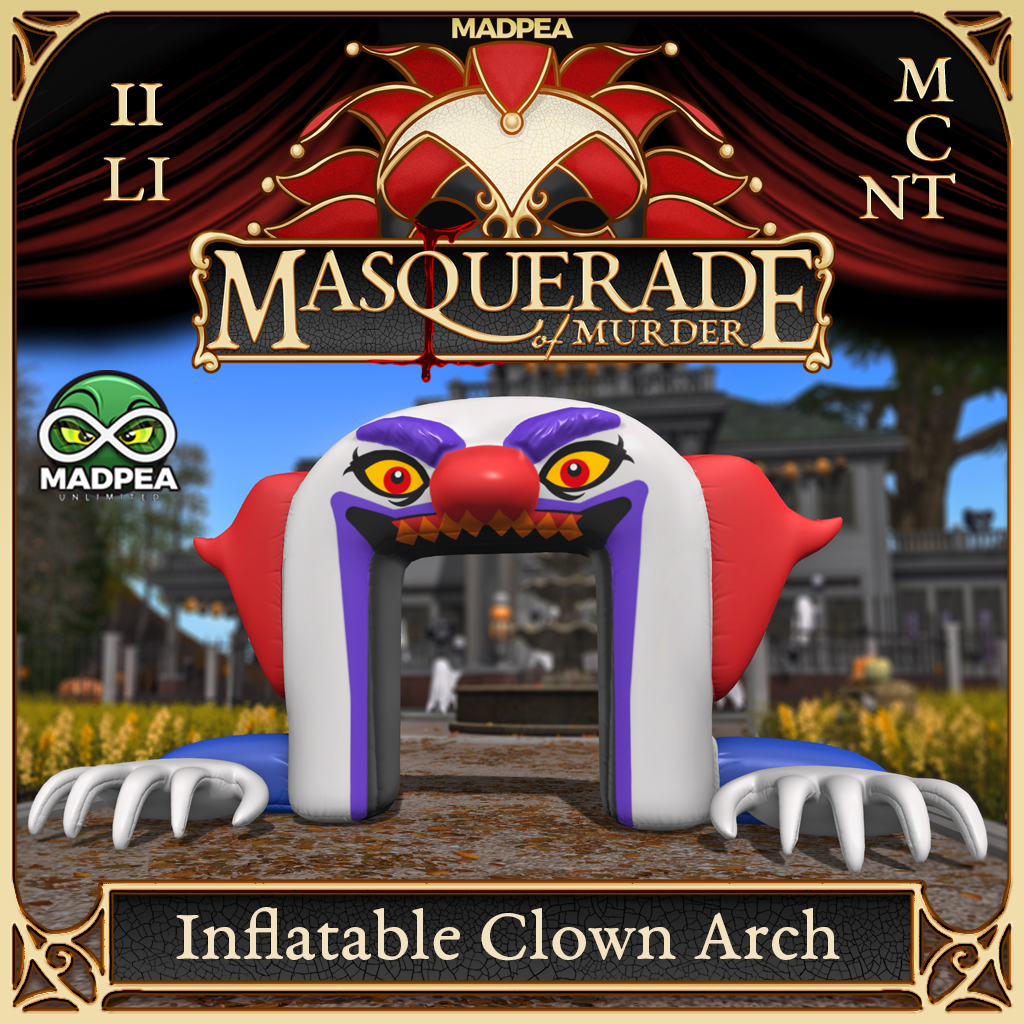 MadPea - Inflatable Clown Arch - Unlimited Prize ad