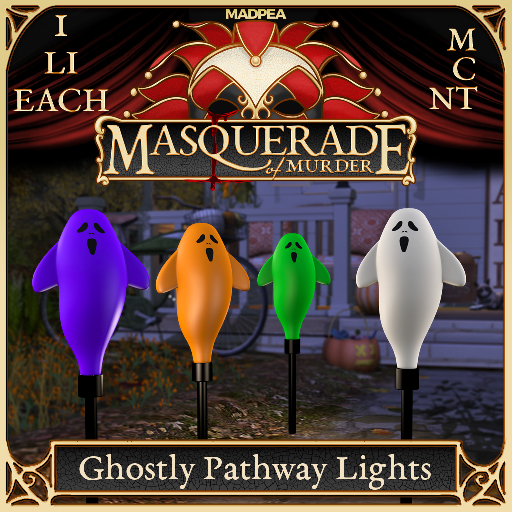 MadPea - Ghostly Pathway Lights - Prize ad