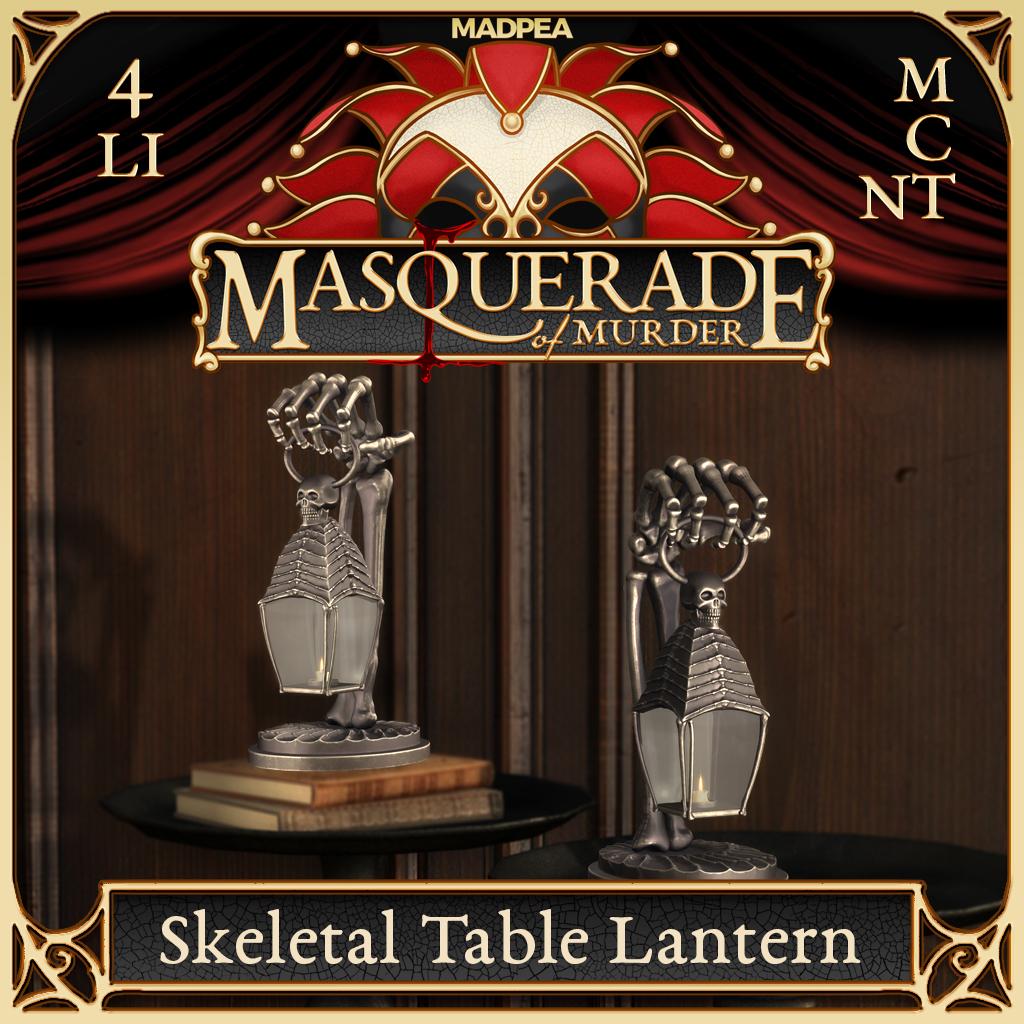 MadPea - Skeletal Table Lantern - Prize ad