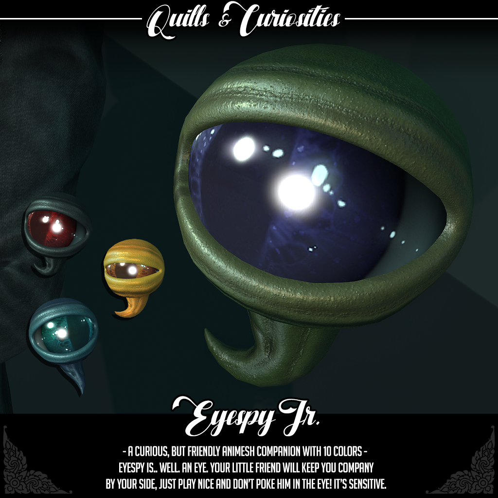 Quills&Curiosities -EyeSpy Jr Ad