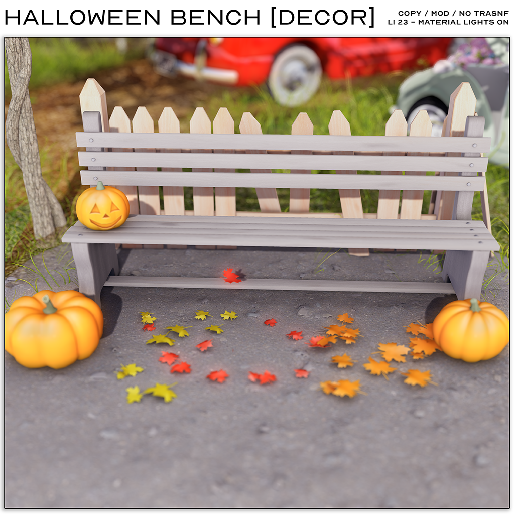 TROPIX Halloween bench [decor]