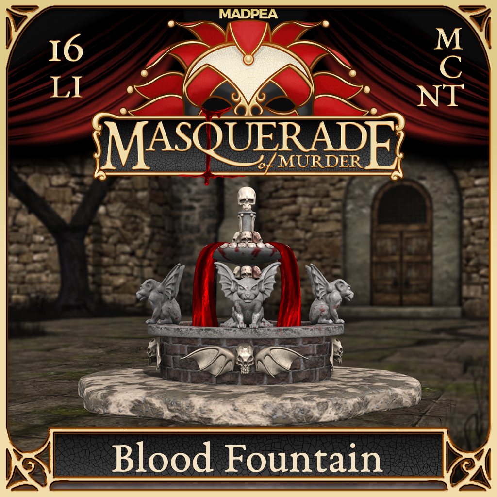 MadPea - Blood Fountain - Prize ad
