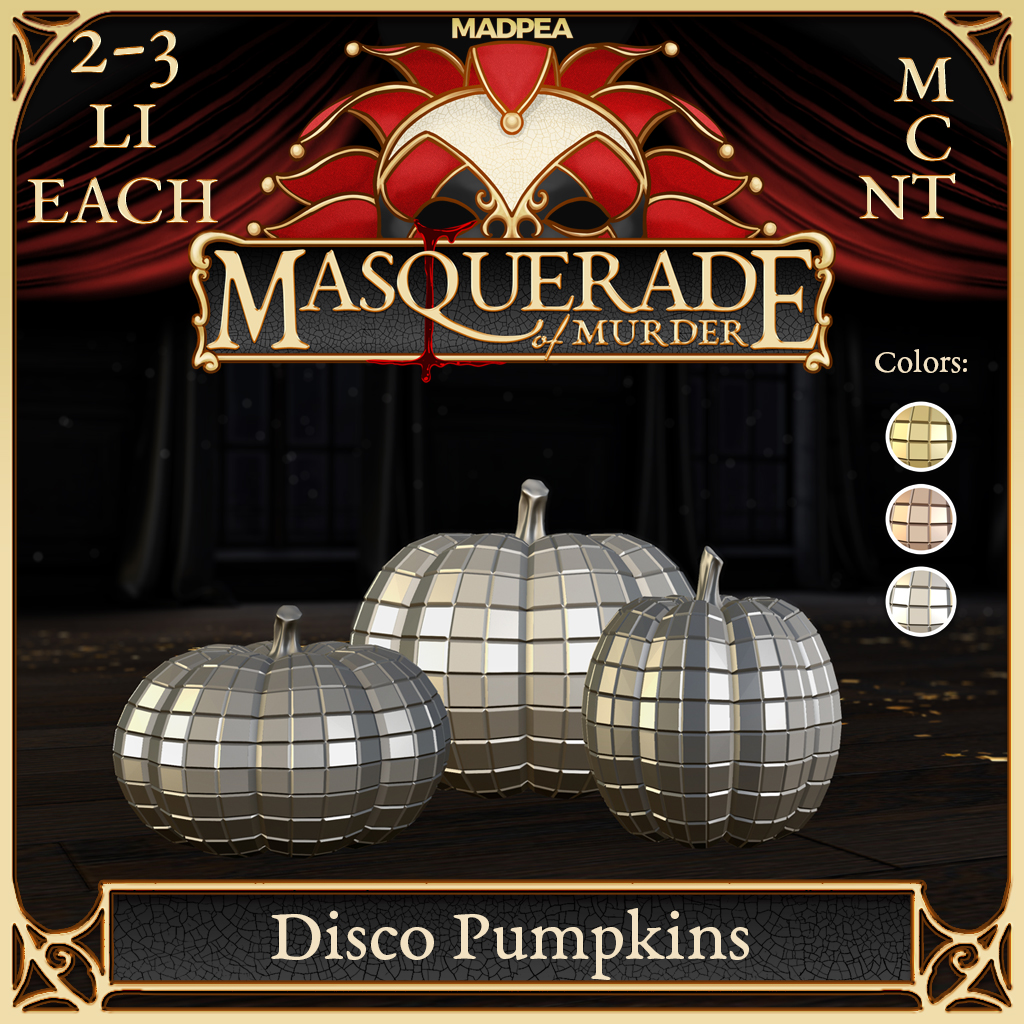 MadPea - Disco Pumpkins - Prize ad