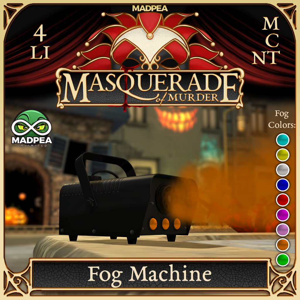 MadPea - Fog Machine - Unlimited Prize ad