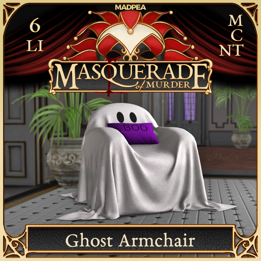MadPea - Ghost Armchair - Prize ad