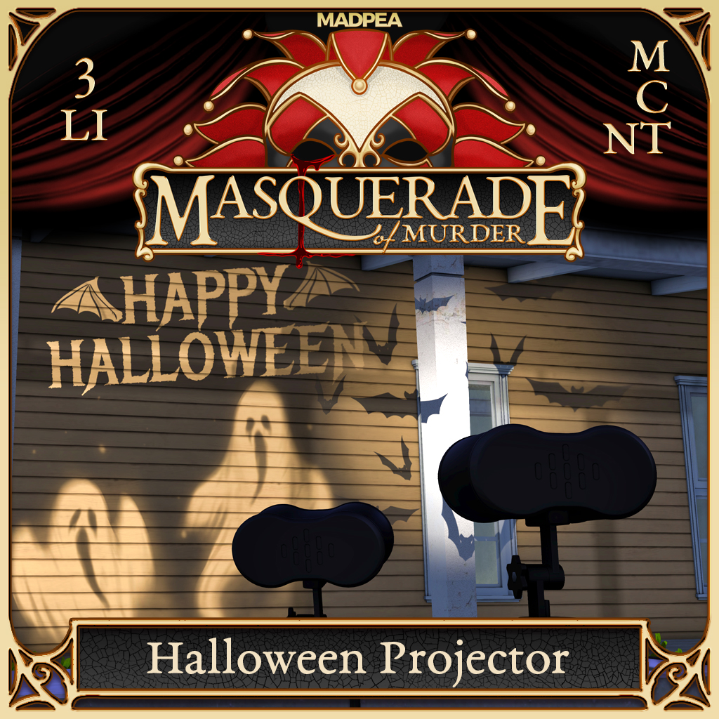 MadPea - Halloween Projector - Prize ad
