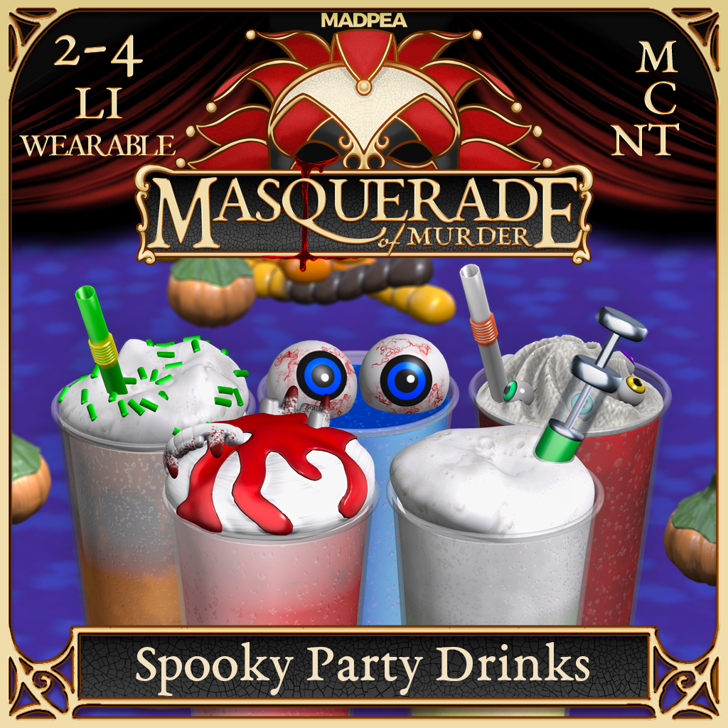 MadPea - Spooky Party Drinks - Prize ad