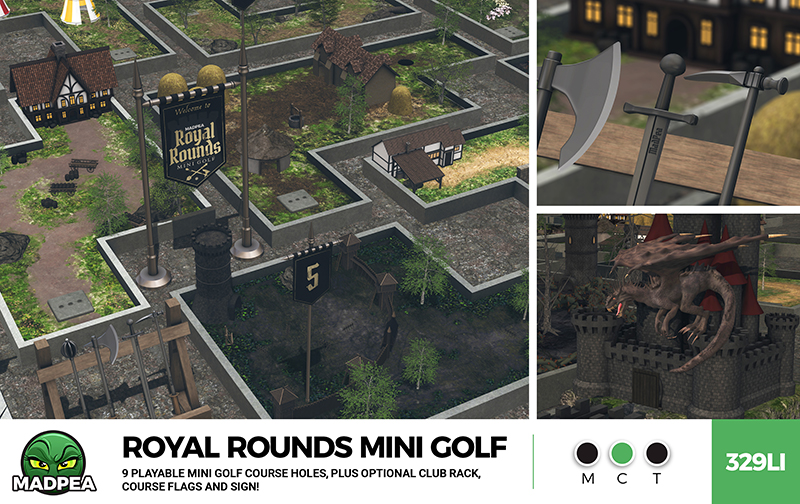MadPea - Royal Rounds Mini Golf - Web