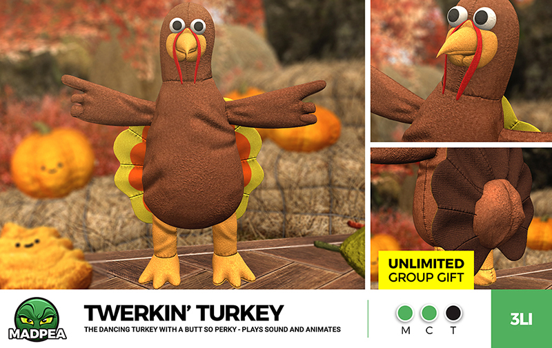 Twerkin' Turkey Web Gift Ad