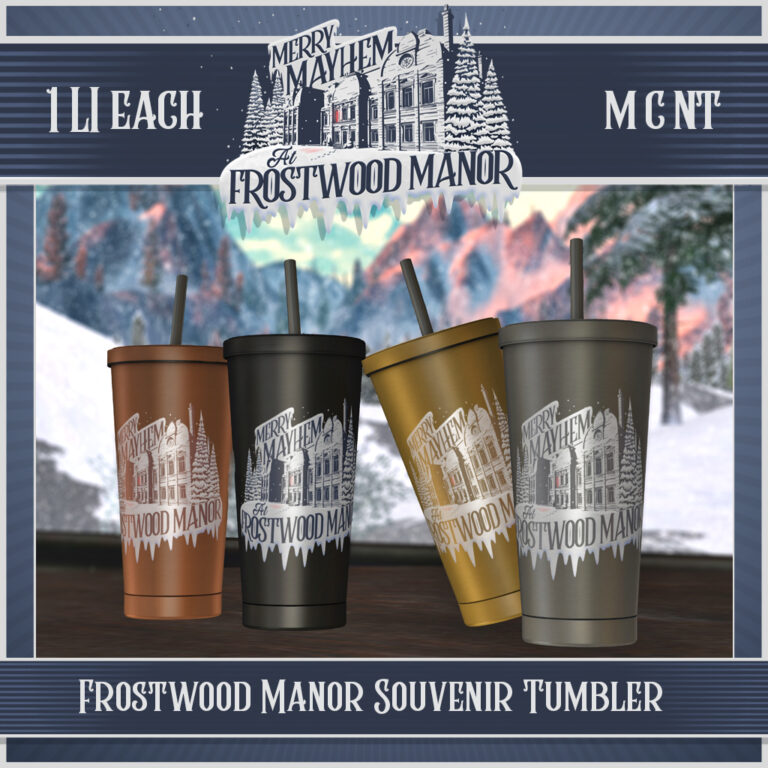 MadPea Frostwood Manor Souvenir Tumbler