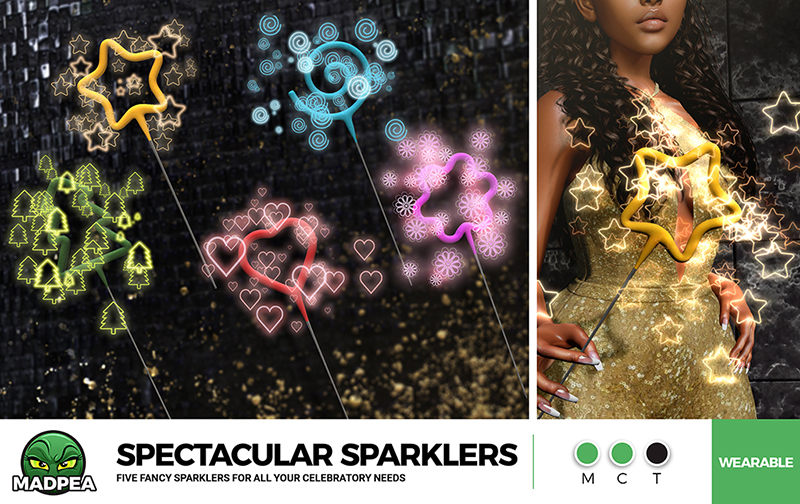 MadPea Spectacular Sparklers Web Ad