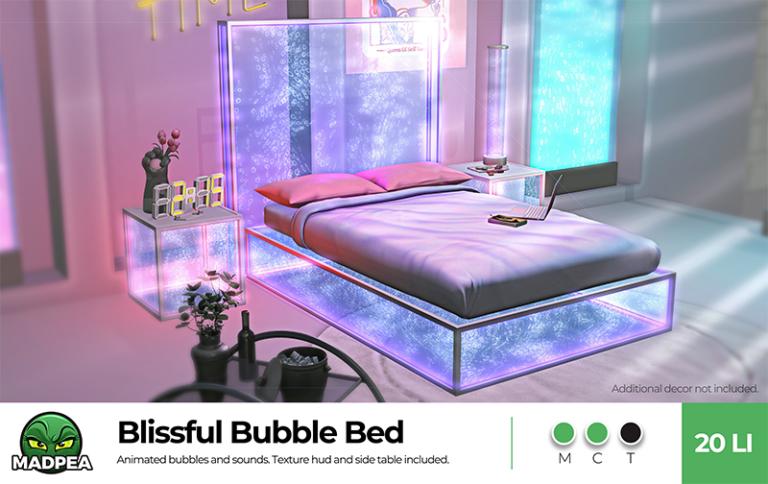 MadPea - Blissful Bubble Bed Ad