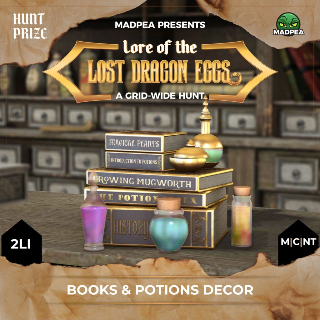 MadPea - Books & Potions Decor - Prize Ad