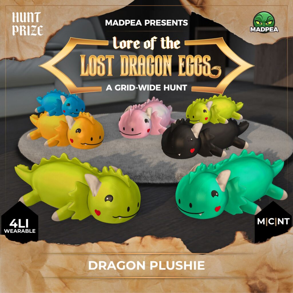 MadPea - Dragon Plushie - Prize Ad