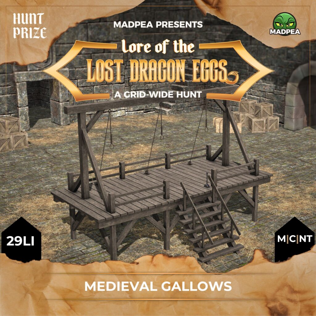 MadPea - Medieval Gallows - Prize Ad
