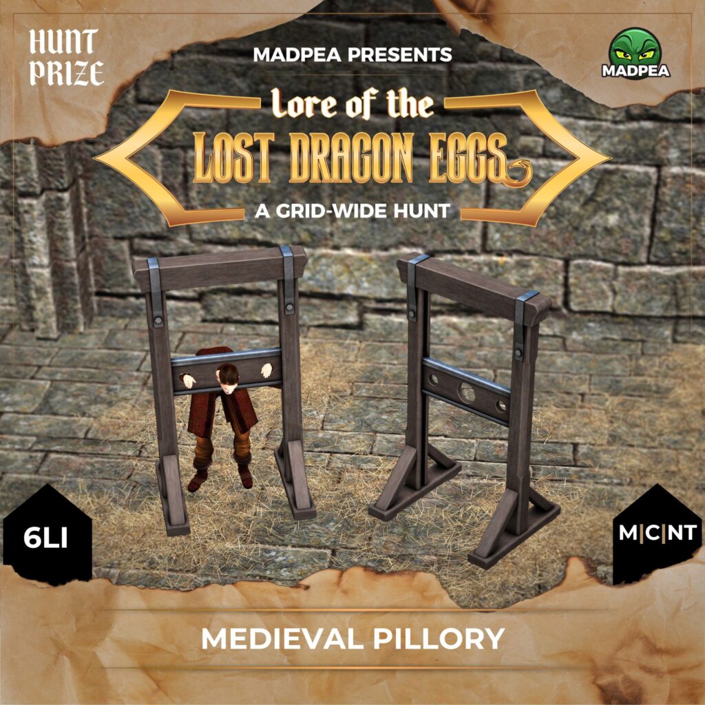 MadPea - Medieval Pillory - Prize Ad