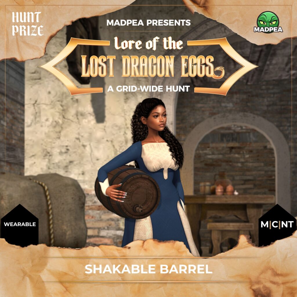 MadPea Shakable Barrel - Prize Ad