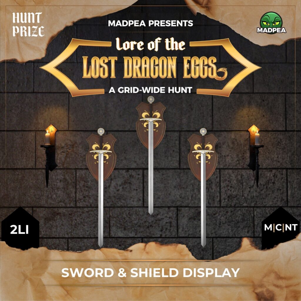 MadPea - Sword & Shield Display - Prize Ad