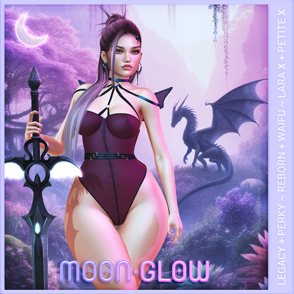 Moonglow - Mya Dragon Bodysuit & Wings