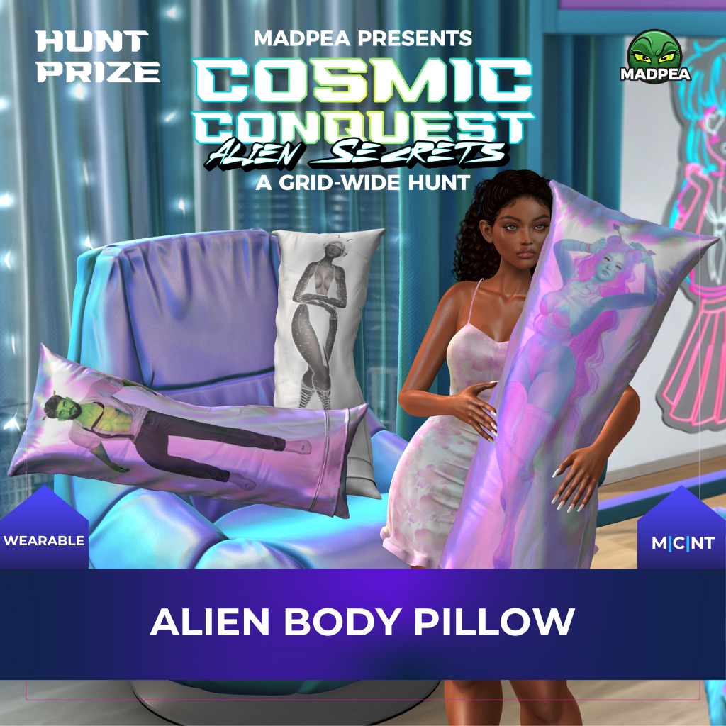 MadPea Alien Body Pillow - Prize AD