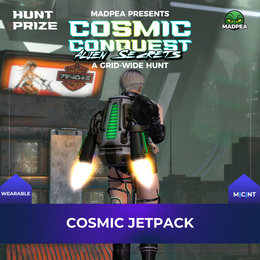 MadPea Cosmic Jetpack - Prize AD
