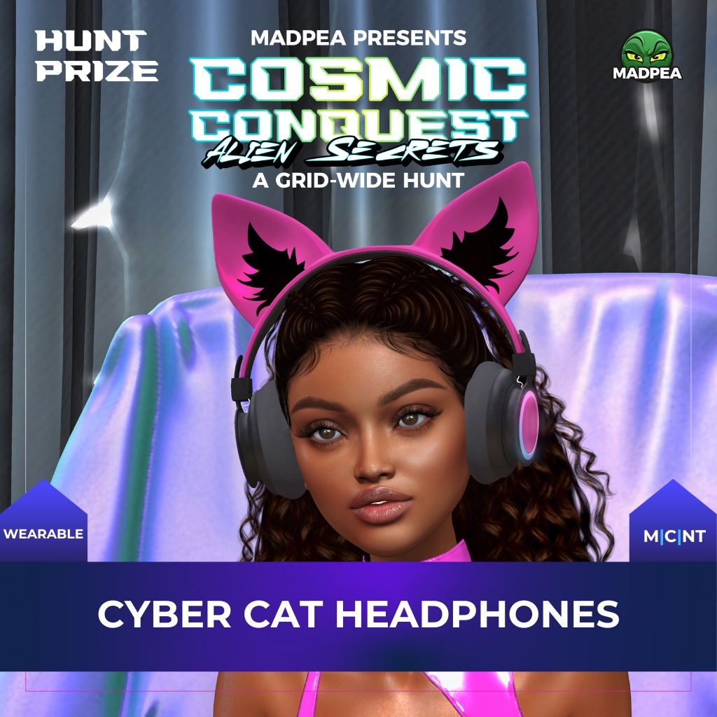 MadPea Cyber Cat Ears - Prize AD