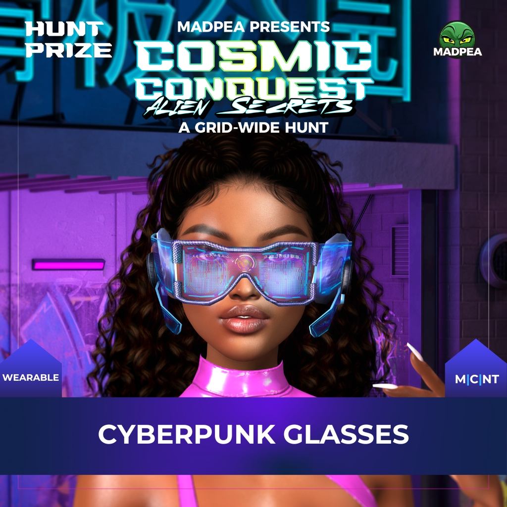 MadPea Cyberpunk Glasses - Prize AD