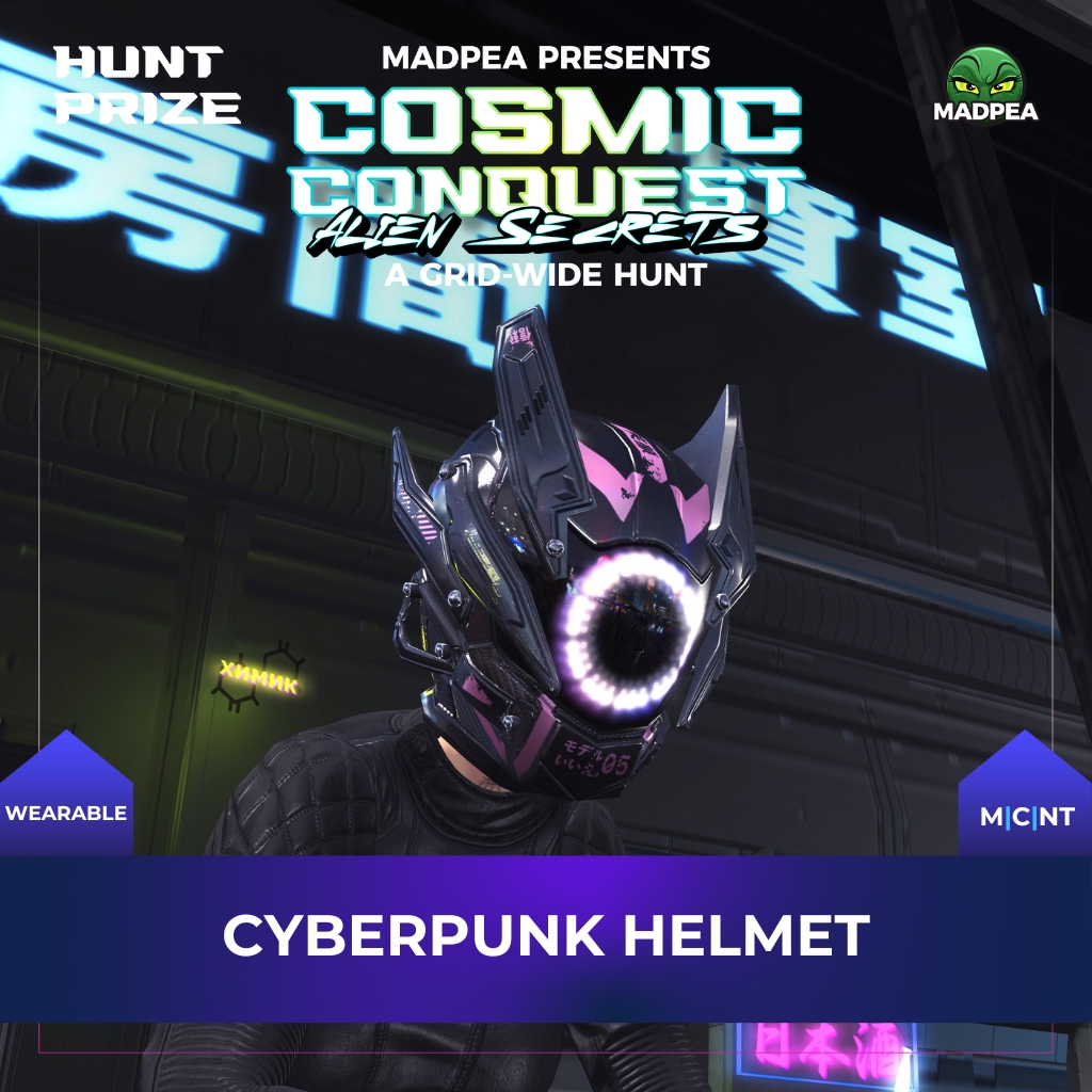 MadPea Cyberpunk Helmet - Prize AD