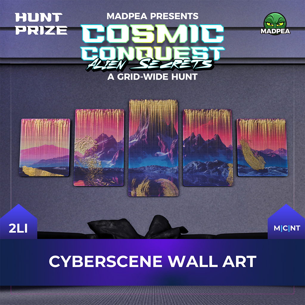 MadPea Cyberscene Wall Art - Prize AD