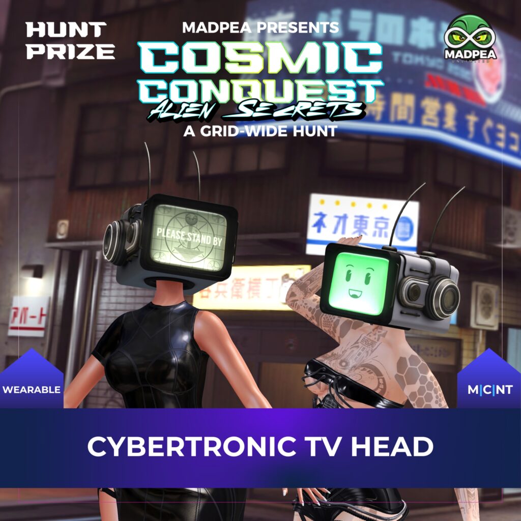 MadPea Cybertronic TV Head - Prize AD