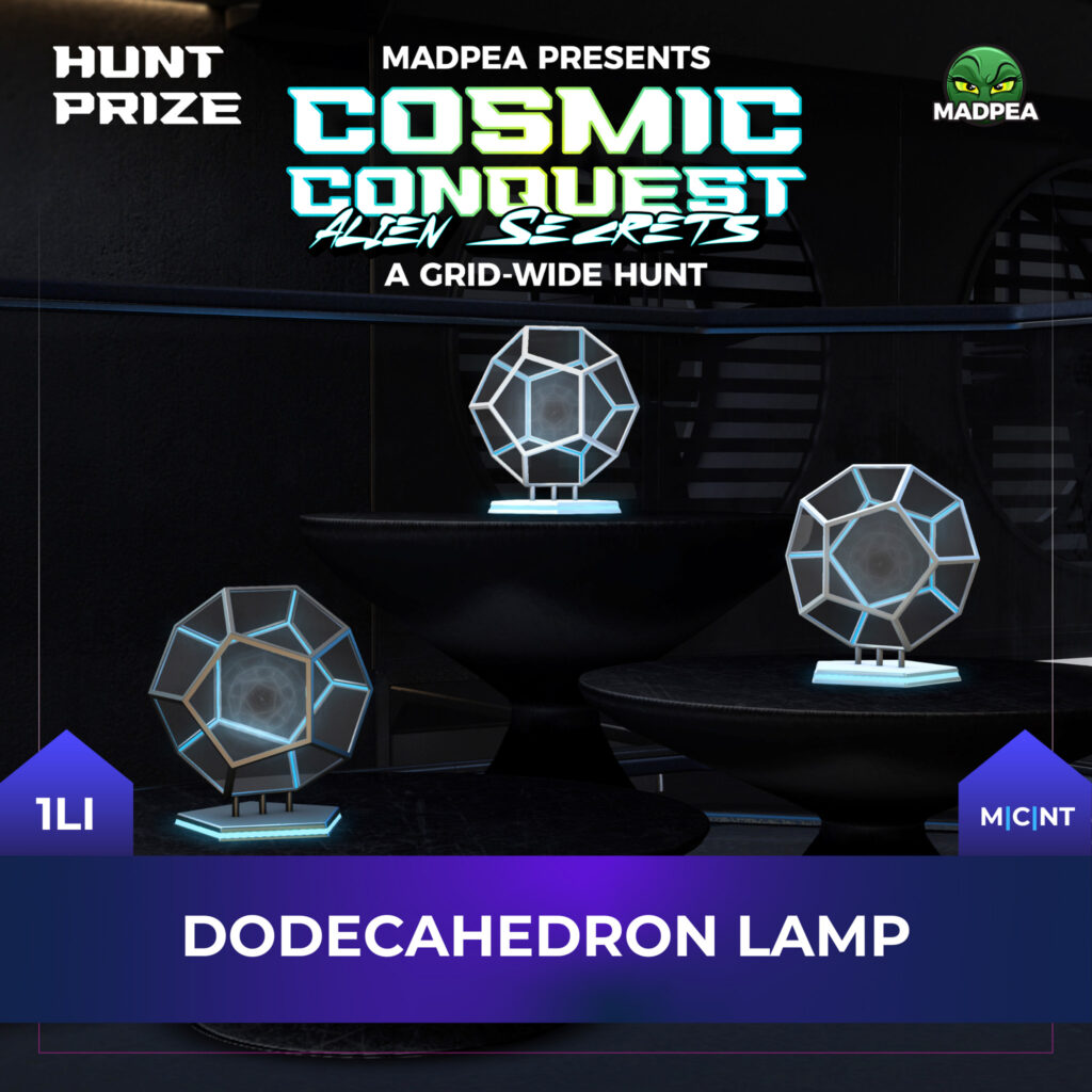MadPea Dodecahedron Lamp - Prize AD