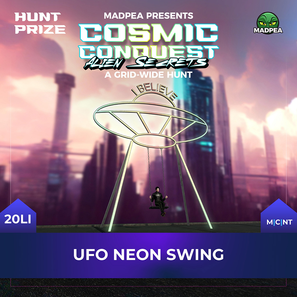 MadPea UFO Neon Swing - Prize AD