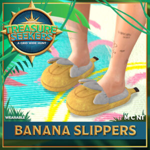 MadPea Banana Slippers - Prize ad