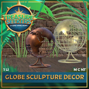 MadPea Globe Sculpture Decor - Prize ad