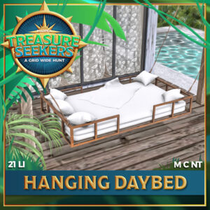 MadPea Hanging Daybed - Prize ad