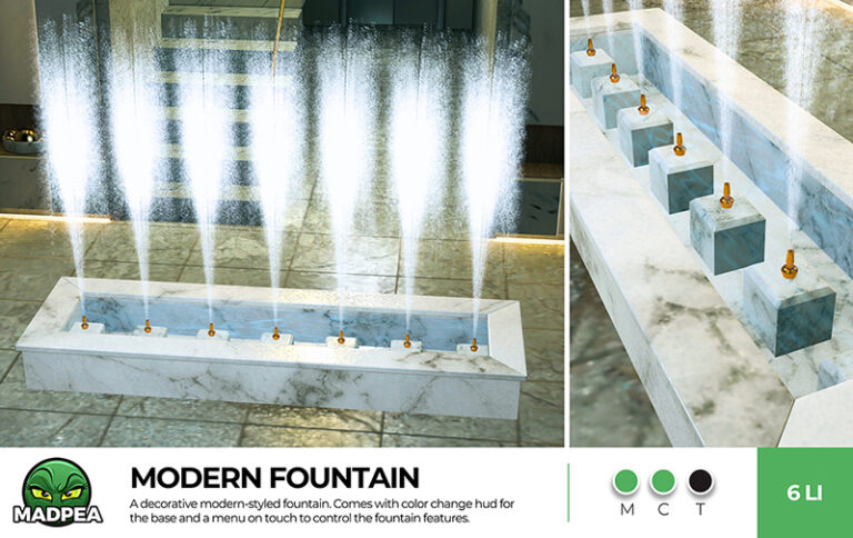 MadPea Modern Fountain 1024