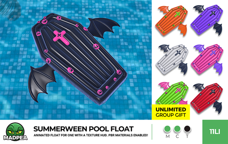 MadPea Summerween Pool Float