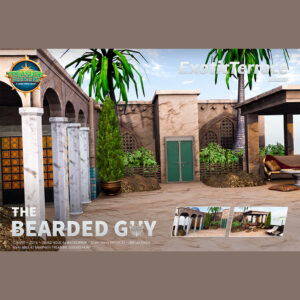 The Bearded Guy - Exotic Terrace Backdrop PBR - Square AD