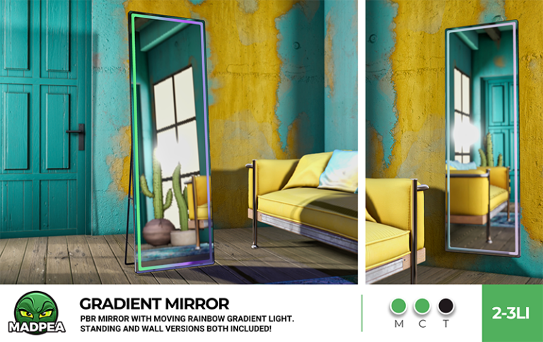 MadPea Gradient Mirror