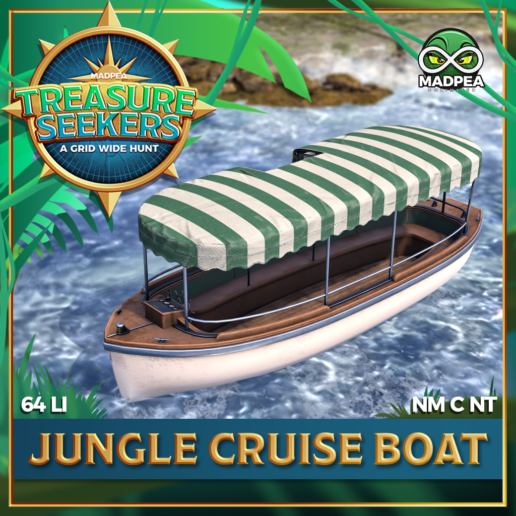 MadPea Jungle Cruise Boat - Unlimited Prize ad