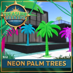 MadPea Neon Palm Trees - Prize ad