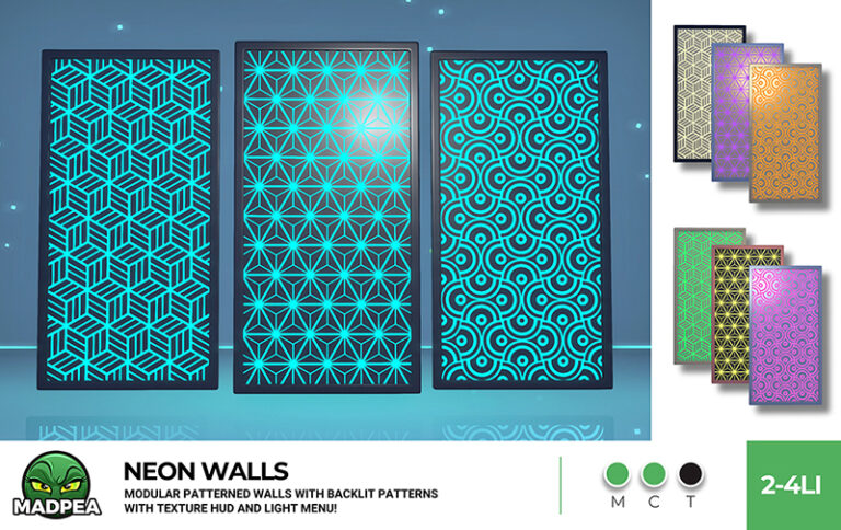 MadPea Neon Walls 1024