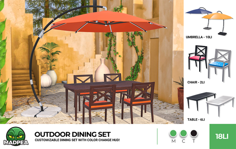 MadPea Outdoor Dining Set