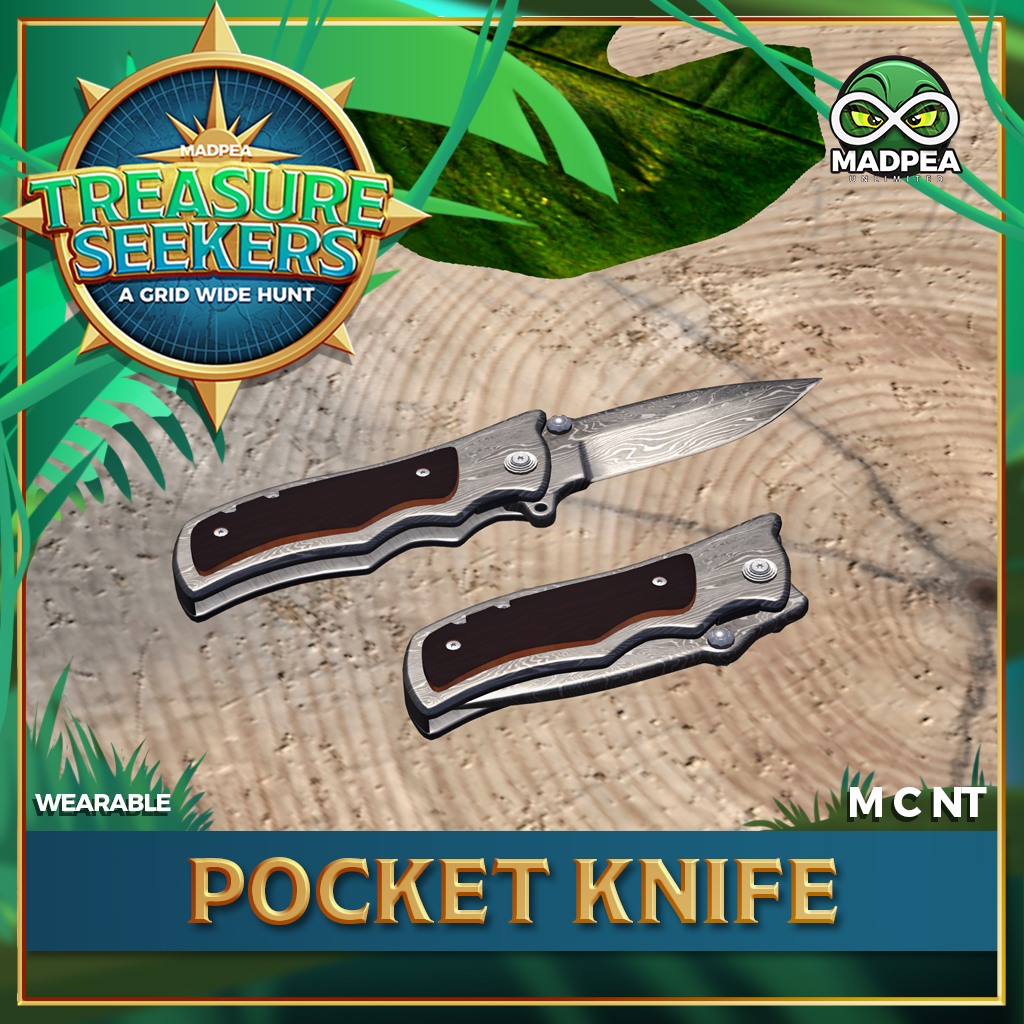 MadPea Pocket Knife - Unlimited Prize ad