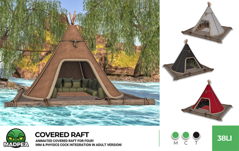 MadPea Covered Raft