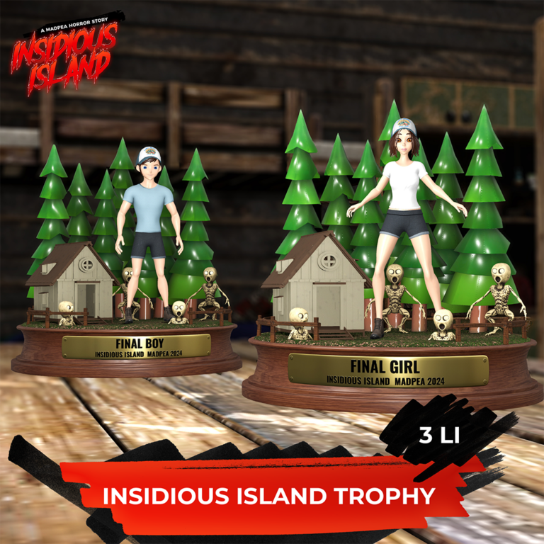 MadPea Insidious Island Trophy - Prize Ad