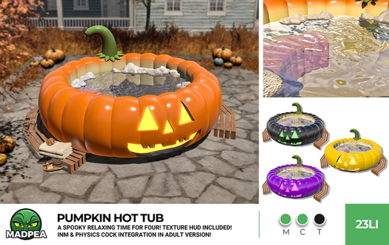 MadPea Pumpkin Hot Tub