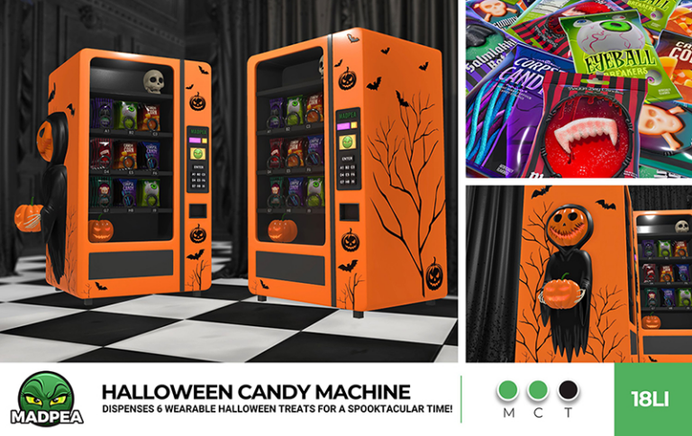 MadPea Halloween Candy Machine