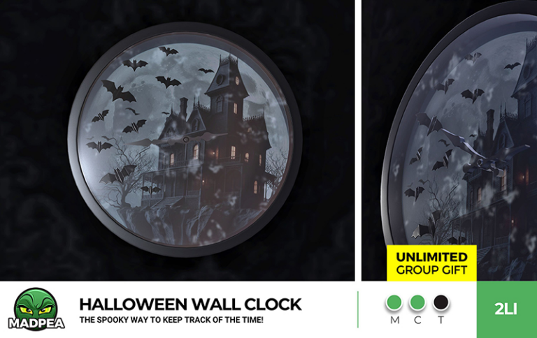 MadPea Halloween Wall Clock - GG