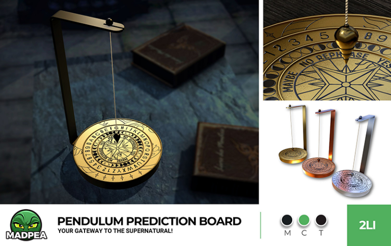 MadPea Pendulum Prediction Board